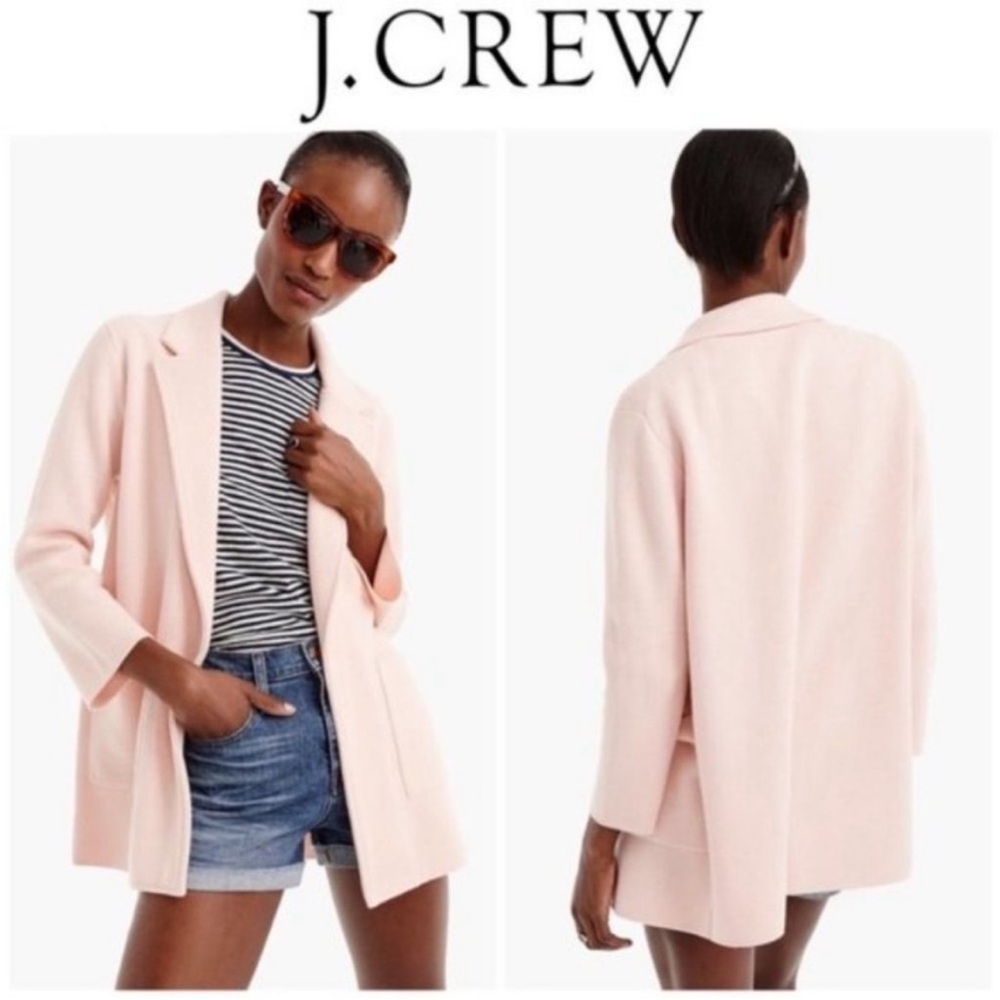J Crew Factory Sweater-blazer Pink Size Small